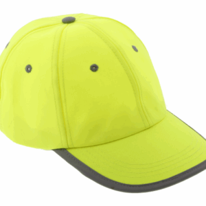 EGER HI-vis czapka z daszkiem żółta uni
