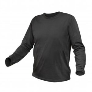 ILM koszulka dł. rękaw bawełniana grafitowa