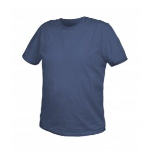 T-shirt bawełniany granatowy