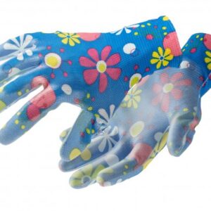 SELZ rękawice ogrodowe powlekane poliuretanem niebieskie