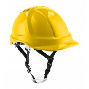 PLONER kask ochronny żółty uni