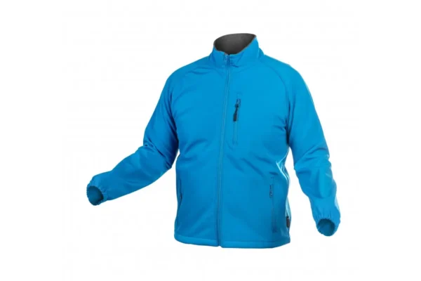 BIESE kurtka softshell niebieska