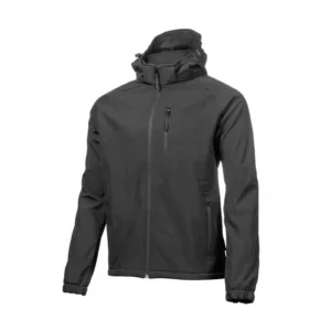 DITTER kurtka softshell z kapturem czarna