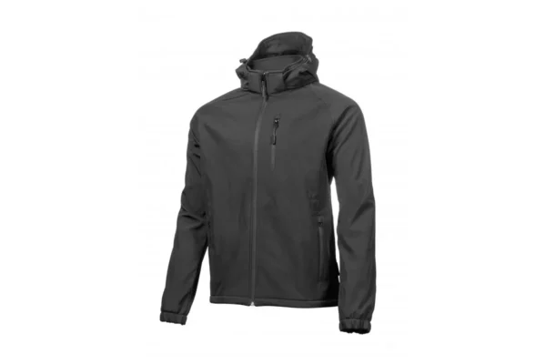 DITTER kurtka softshell z kapturem czarna