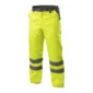spodnie ostrzegawcze ocieplane żółty