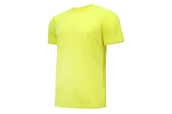GRATZ T-shirt polibawełniany elastyczny żółty hi-vis