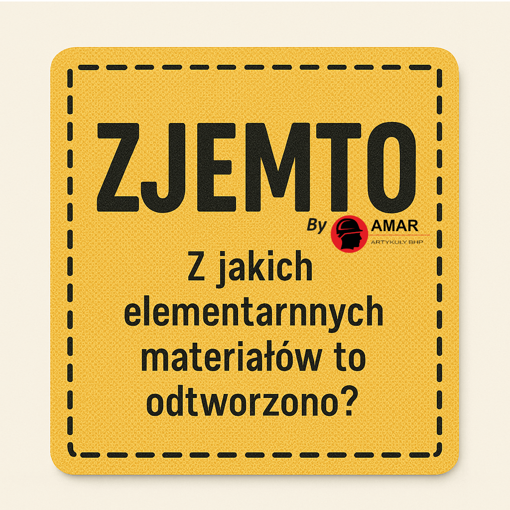 z jakich elementarnych materiałów to odtworzono?